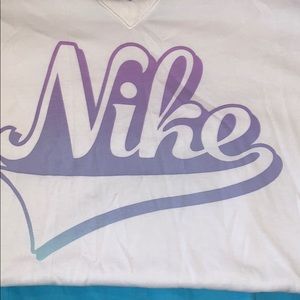 White Nike Dri-Fit Running Tee